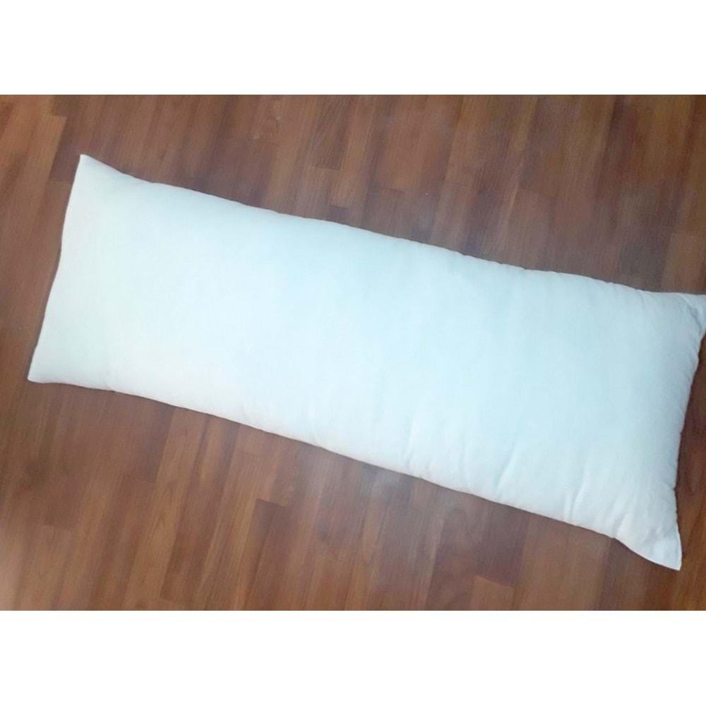 Karı Koca Yastığı, Doğal Pamuk Yastık, Uzun Yastık+Yastık Kılıfı (50x130)