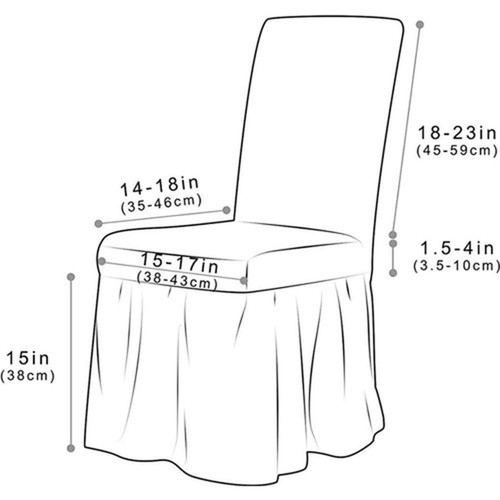 altın kelebek( evory) bürümcük etekli sandalye kılıfı 2 li pk k kahve