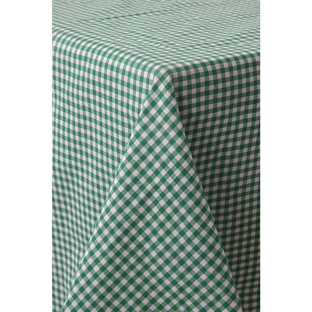 MANDAŞ 170x170 Pötikare Yer Sofra Bezi Piknik Masa Örtüsü Saçaklı -yeşil