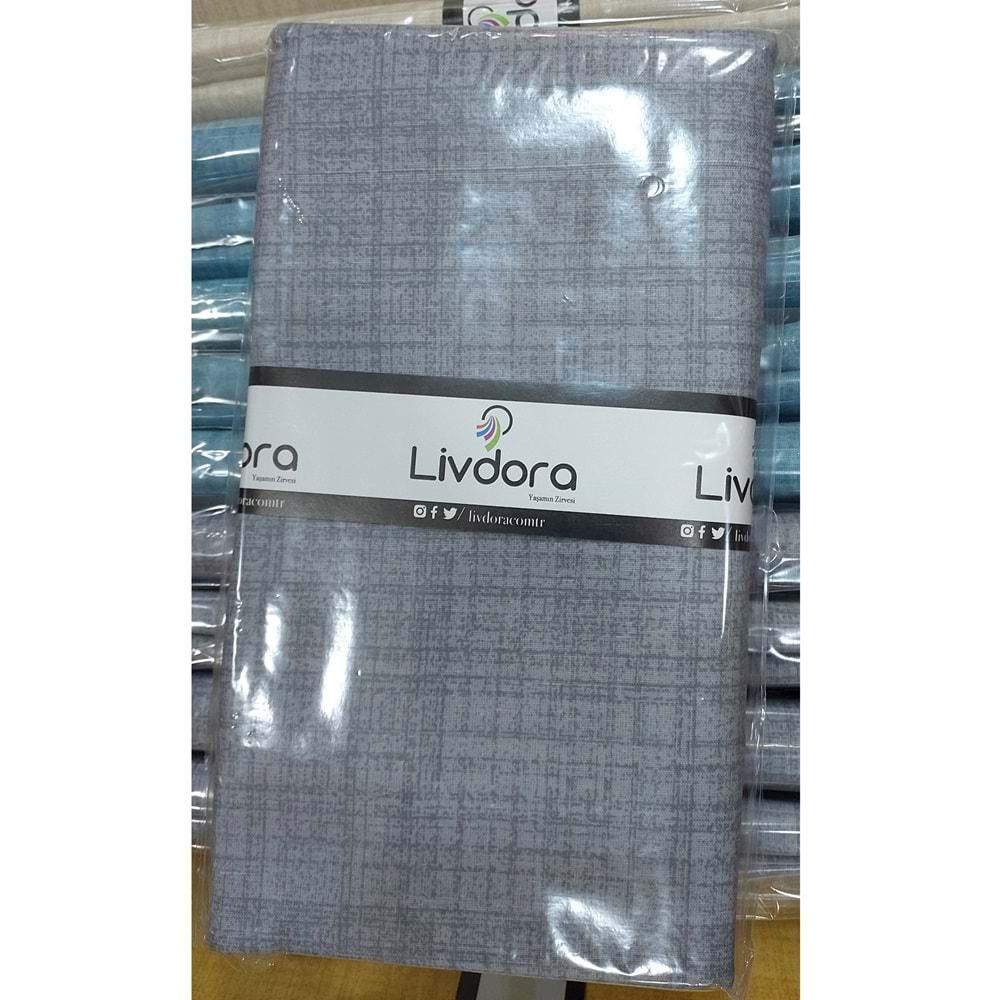 Livdora Pamuklu 2li Yastık Kılıfı (50x70) - Gri