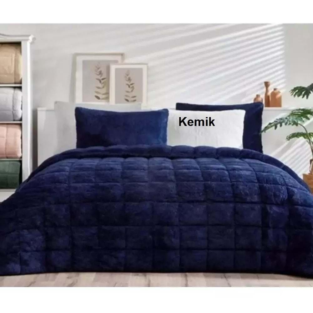 Özdilek Kemik Nova Yorgan (Yastıksız) Sherpa Battaniye Dokulu Çift Kişilik (195x215)