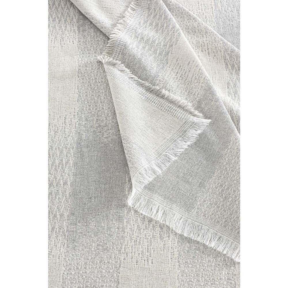 DC Jakarlı Pamuklu Kaymaz Terletmez Koltuk Örtüsü (180x240)