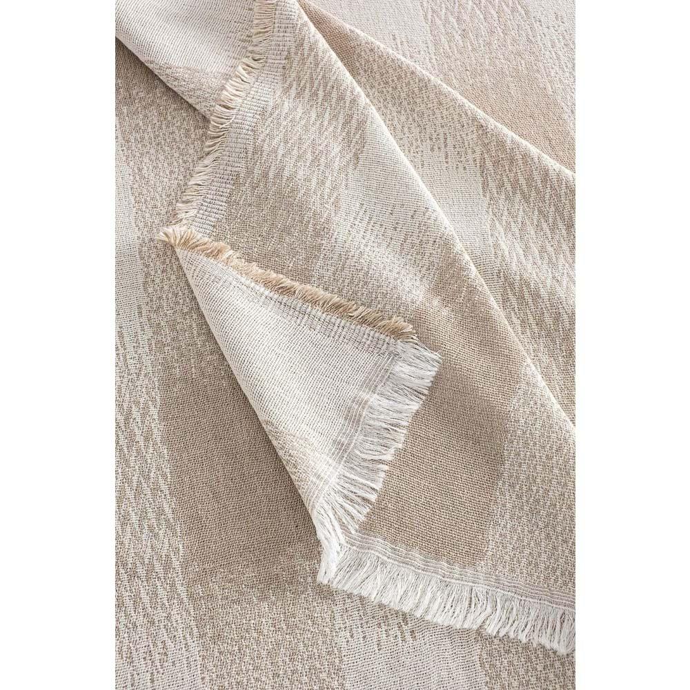 DC Jakarlı Pamuklu Kaymaz Terletmez Koltuk Örtüsü (180x240)