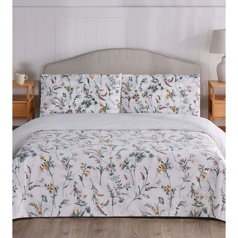 Özdilek Nev Serisi -Yeşil Sofora- Tek Kişilik Nevresim Takımı