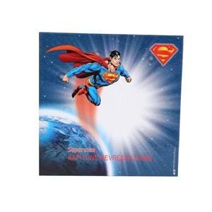 Özdilek Kapitoneli Lisanslı Tek Kişilik Nevresim Tk Complete Set-Süperman Stone Gri
