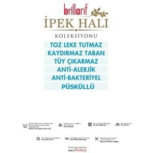 Brillant İpek Latex Kaymaz Taban Halı-PARRY HJ11771.801-(190x300)