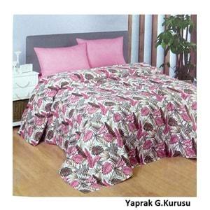 Jolly Home %100 Pamuk Doğal Çift Kişilik Pike 200x230 (Tek Pike)-Yaprak