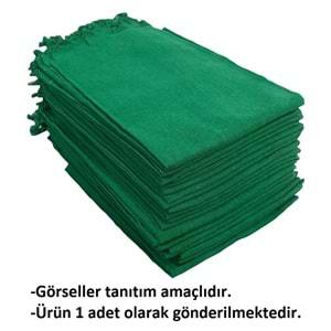 1 Adet Keten Peştemal (77x180) - Zümrüt Yeşili