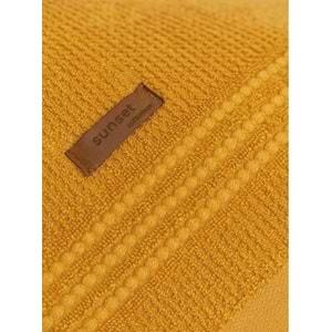 cotton box %100 3 parça Pamuk Wellness Havlu Seti sunset sarı