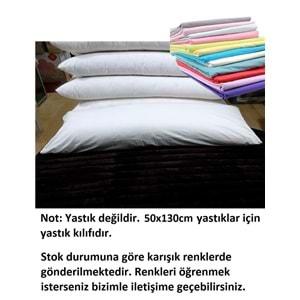 50x130 Karı Koca Yastık Kılıfı, Uzun Yastık Kılıfı (50x130)-Karışık Renkli