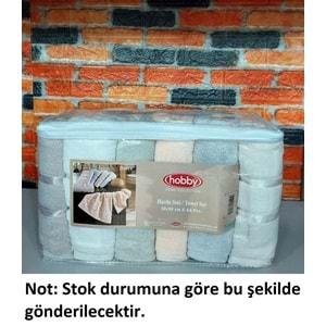 6 LI SET Hobby Dolce Kalın & Süper Yumuşak El-Yüz Havlusu (50x90)