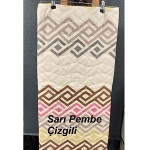 Ogi Home Pamuklu Çok Amaçlı Desenli Tek Kişilik Pike, Yatak Ört (160x230)
