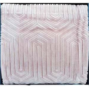 Özdilek Prestige Kalın Embos Tek Kişilik Battaniye (160x220)-Cameo Rose