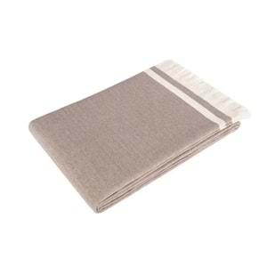 Alinda Pamuklu Maxi Boy Kolları Kapatan Kaymaz Terletmez Koltuk Örtüsü (170x300) - Kahverengi