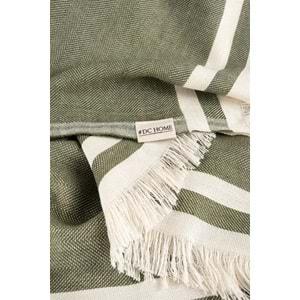 Alinda Pamuklu Maxi Boy Kolları Kapatan Kaymaz Terletmez Koltuk Örtüsü (170x300) - Yeşil