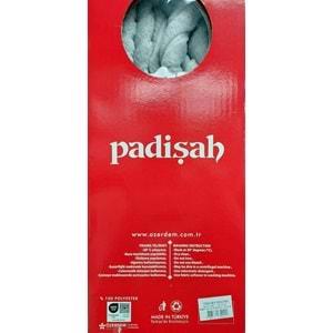 Padişah Embos Kutulu Çift Kişilik Vizon Battaniye (220x240)-Gri
