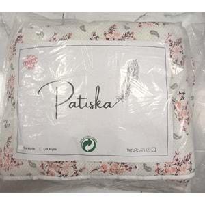 Patiska Polycotton Çift Kişilik Desenli Silikon Yorgan (195x215)