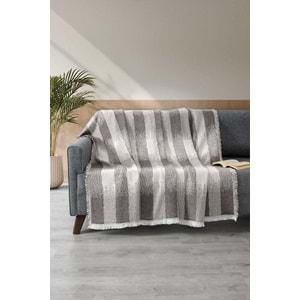 DC Jakarlı Pamuklu Kaymaz Terletmez Koltuk Örtüsü (180x240)