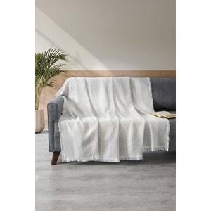 DC Jakarlı Pamuklu Kaymaz Terletmez Koltuk Örtüsü (180x240)