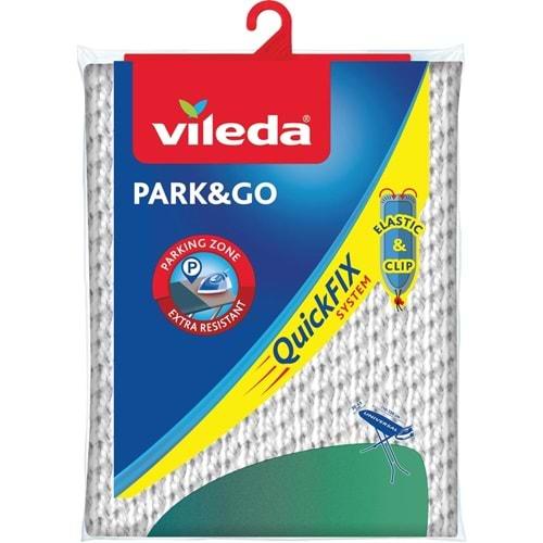 Vileda QuickFix Park&Go Ütü Masası Kılıfı, Universal Ebat 110x130 cm