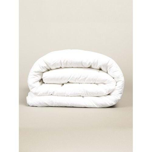 Bella home Özel-Çift Kişilik Silikon Yorgan (195x215)-Beyaz