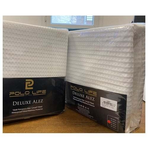 Polo Life Jakarlı Örme Kumaş Deluxe Full Lastikli Sıvı Geçirmez Tek Kişilik Alez (100x200)