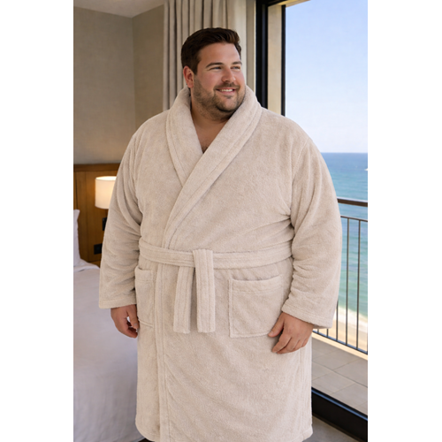 Home Collection Kaya Lux Bornoz battal XXXXL Bej