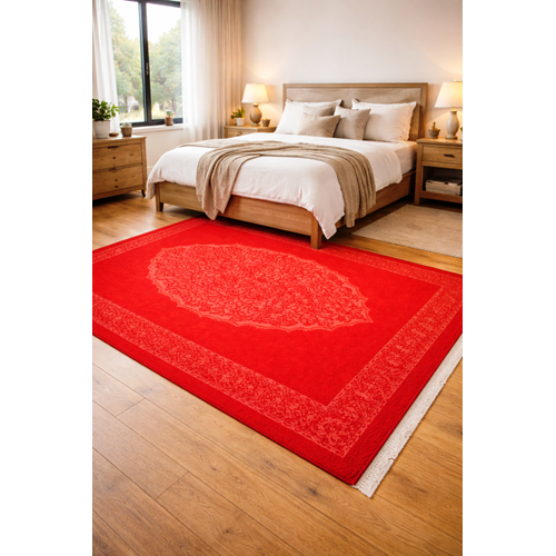 NEPAL Sacaklı Halı 160*240 kırmızı